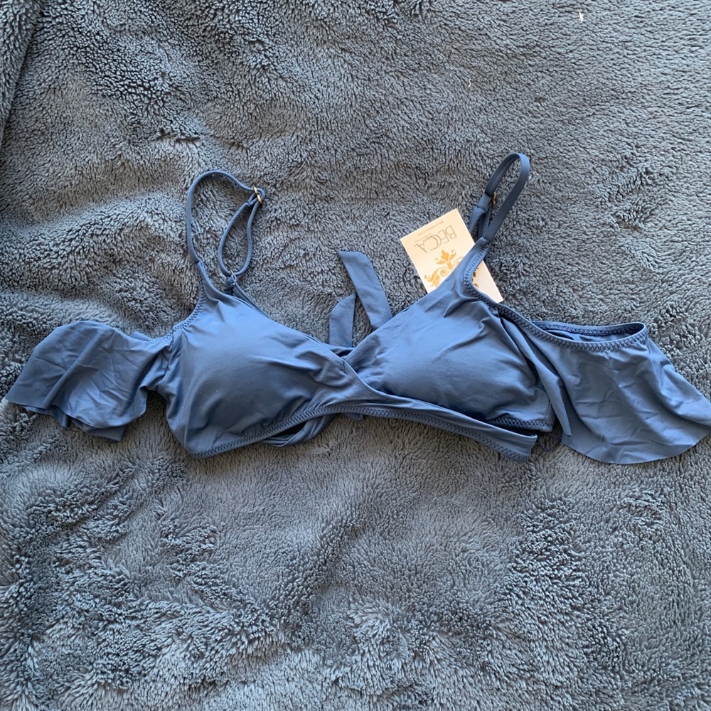 Becca Ruffle Arm Swim Top - Picture 2 of 4